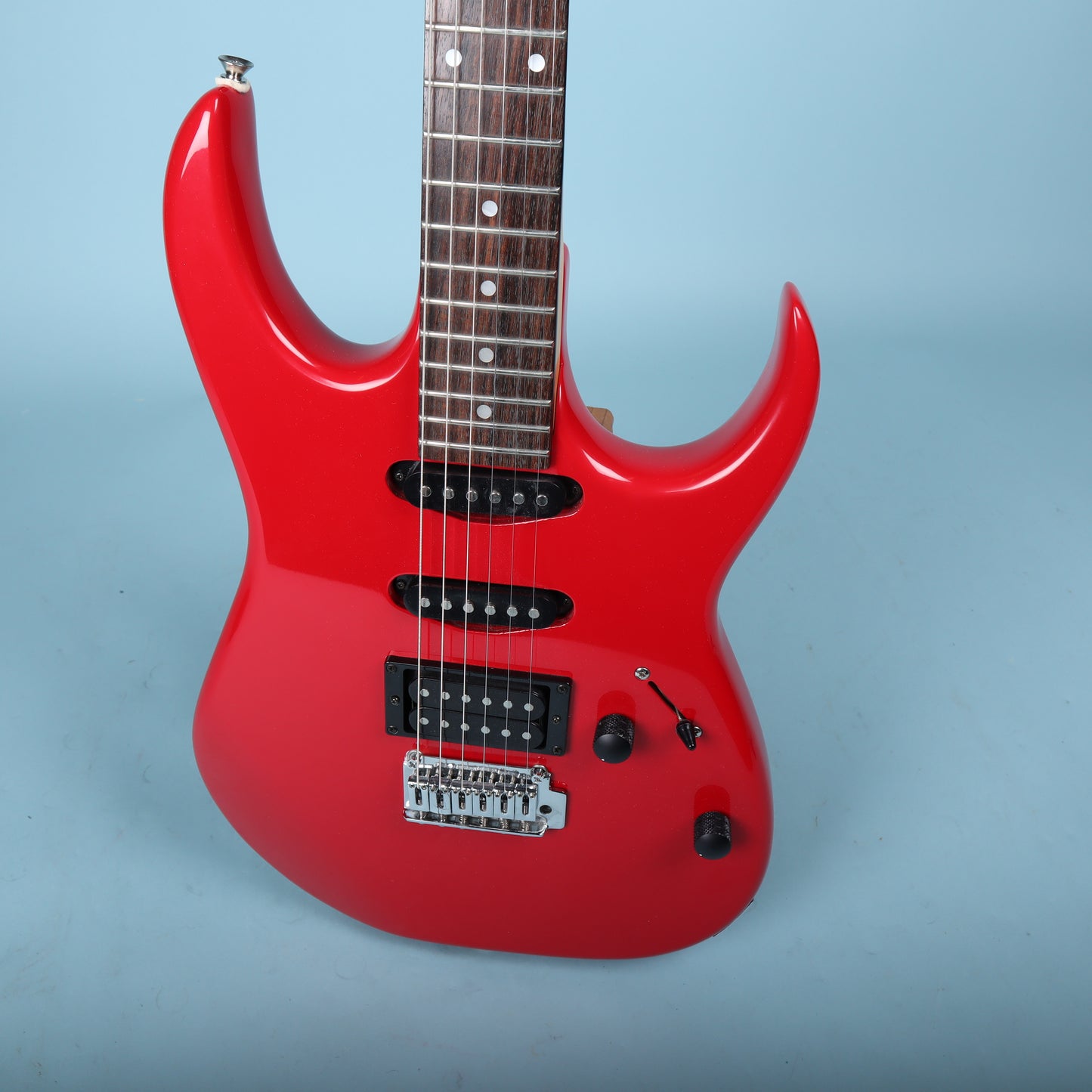 1989 Ibanez EX Series EX-140 Ferrari Red Electric Guitar *Excellent Cond*