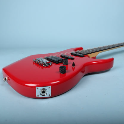 1989 Ibanez EX Series EX-140 Ferrari Red Electric Guitar *Excellent Cond*