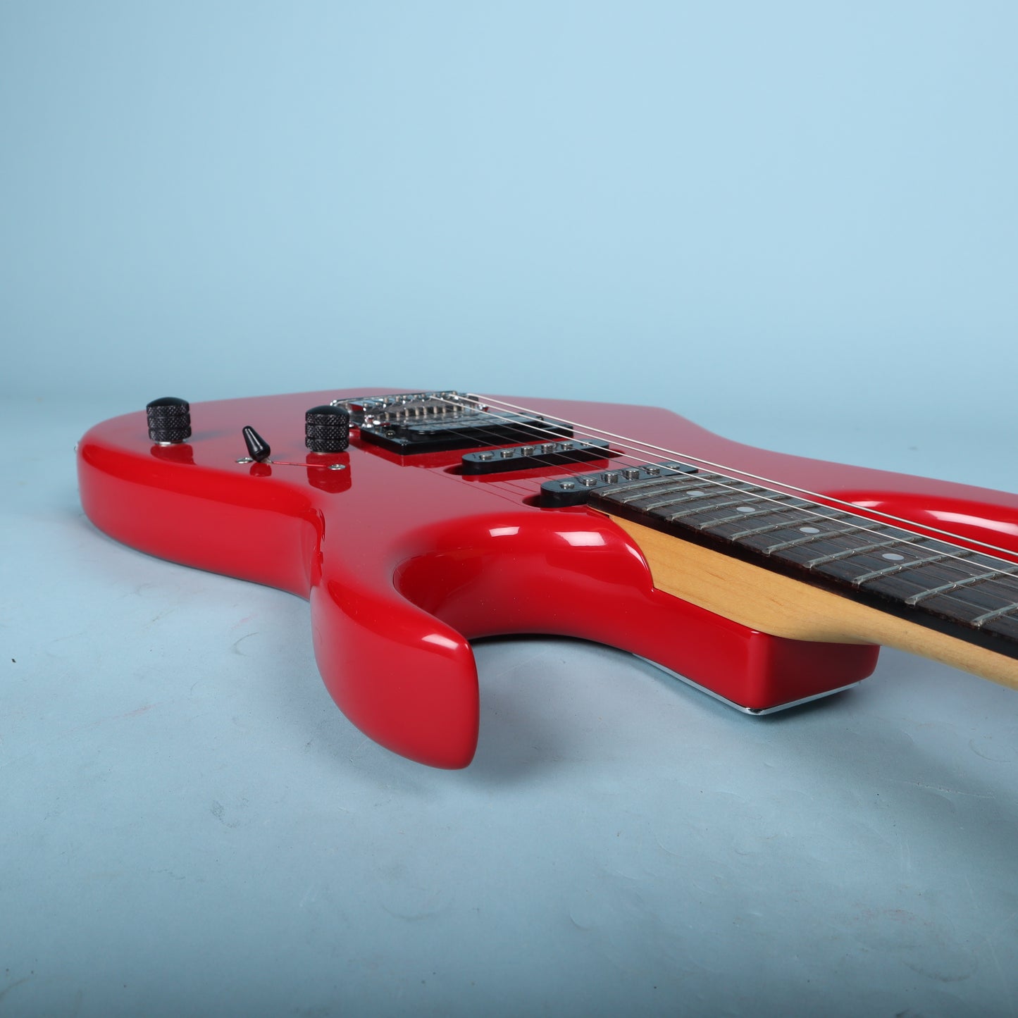 1989 Ibanez EX Series EX-140 Ferrari Red Electric Guitar *Excellent Cond*