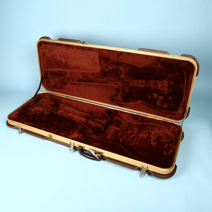 Original Vintage Hardshell Guitar Case Fender 1980s Walnut Elite Stratocaster