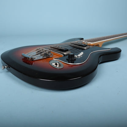 Vintage Hagstrom H-8 8-String Bass Sunburst 1960s