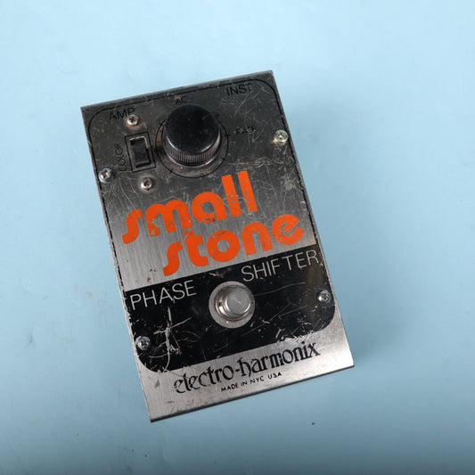 1970s Electro Harmonix Small Stone Phase Shifter V2 Vintage Effect Pedal