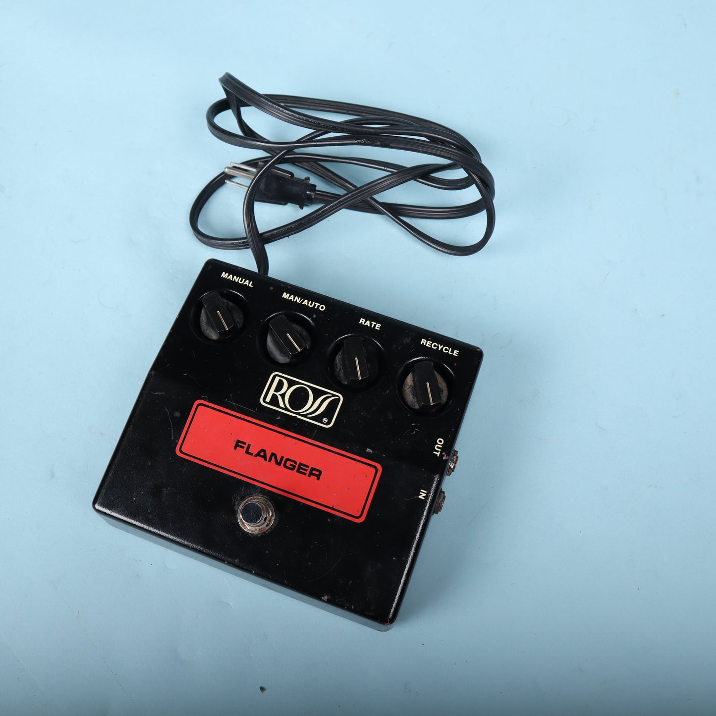 Vintage 70's Ross R60 Vintage Analog Flanger Guitar Pedal