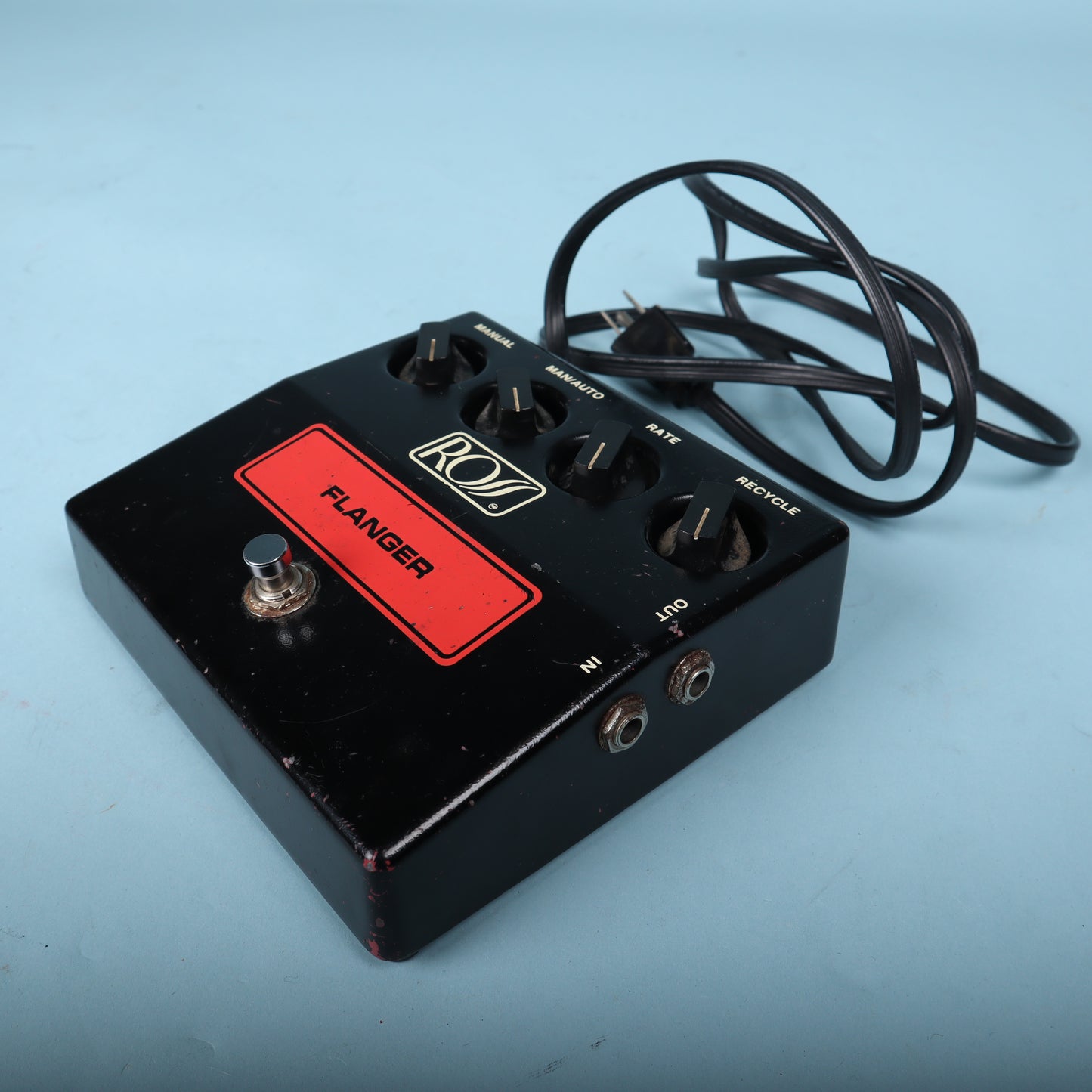 Vintage 70's Ross R60 Vintage Analog Flanger Guitar Pedal