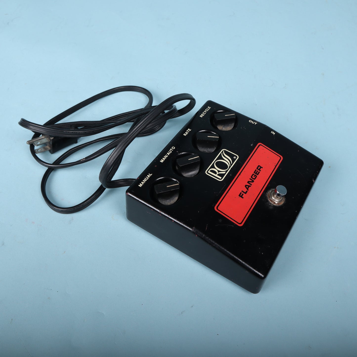 Vintage 70's Ross R60 Vintage Analog Flanger Guitar Pedal