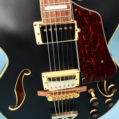 Ibanez Artcore AF75G Hollowbody Electric Guitar Flat Black