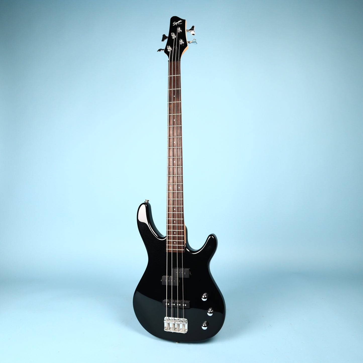 2006 Squier Bass Guitar Black MB4