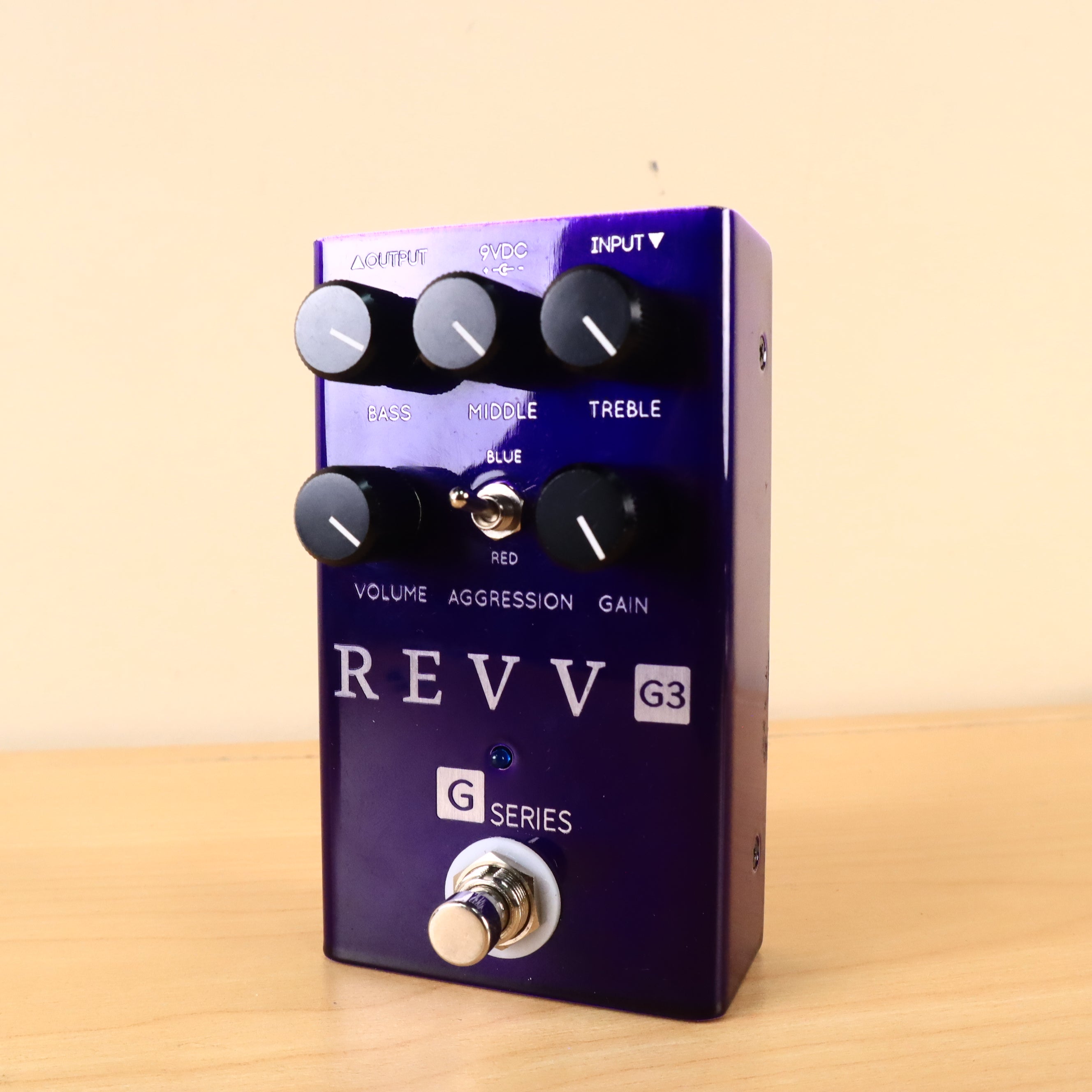 Revv Amplification G3 Overdrive & Distortion Pedal Purple