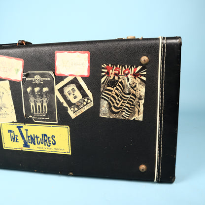 1970s Fender Punk Rock Vintage Electric Guitar Case Stratocaster Telecaster