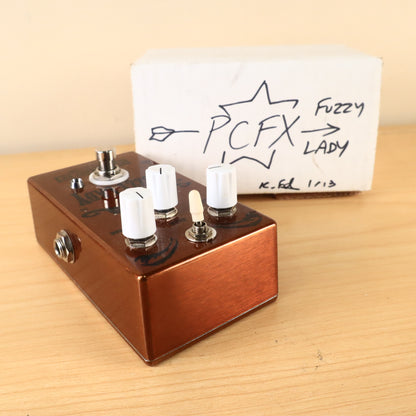 Plum Crazy FX Fuzzy Lady Fuzz Pedal 2013