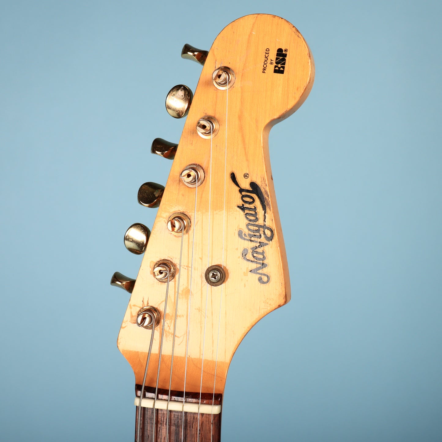 Navigator ESP Super Strat Single Humbucker Burst