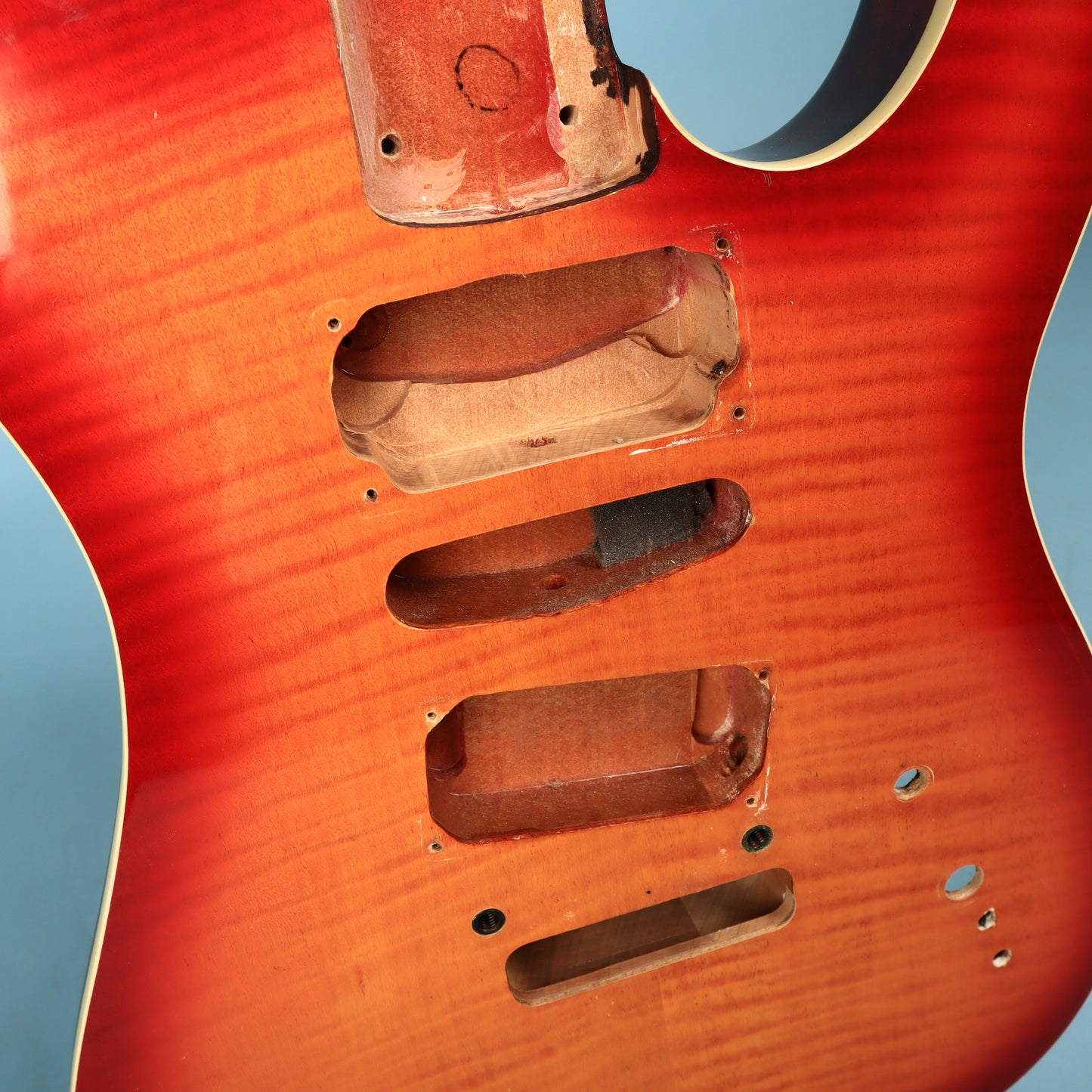 1987 RARE Kramer Pacer Vintage 1980's Flamed Top DC-3 Body