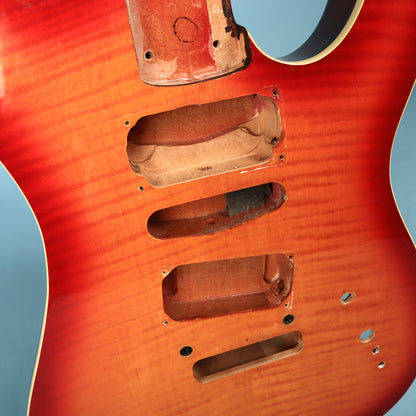 1987 RARE Kramer Pacer Vintage 1980's Flamed Top DC-3 Body