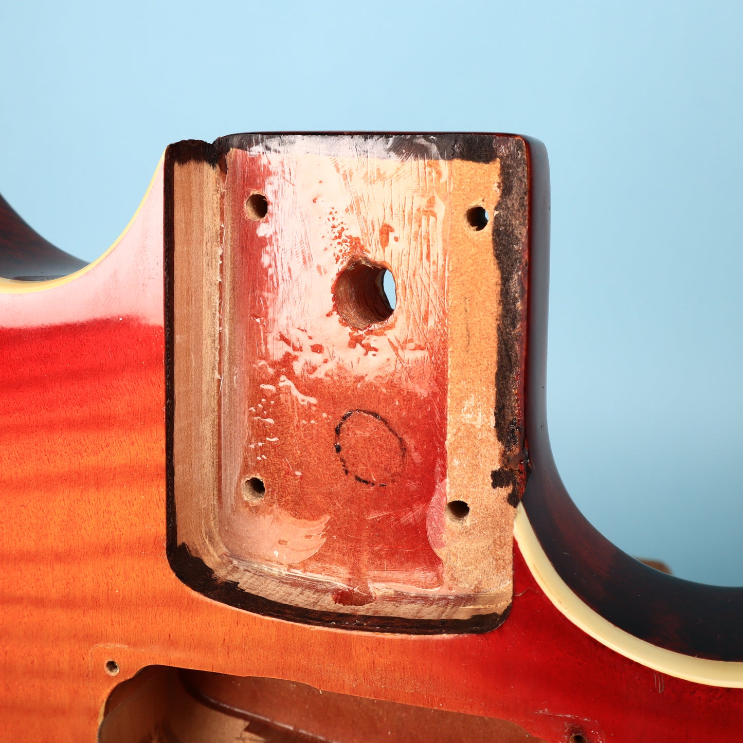 1987 RARE Kramer Pacer Vintage 1980's Flamed Top DC-3 Body