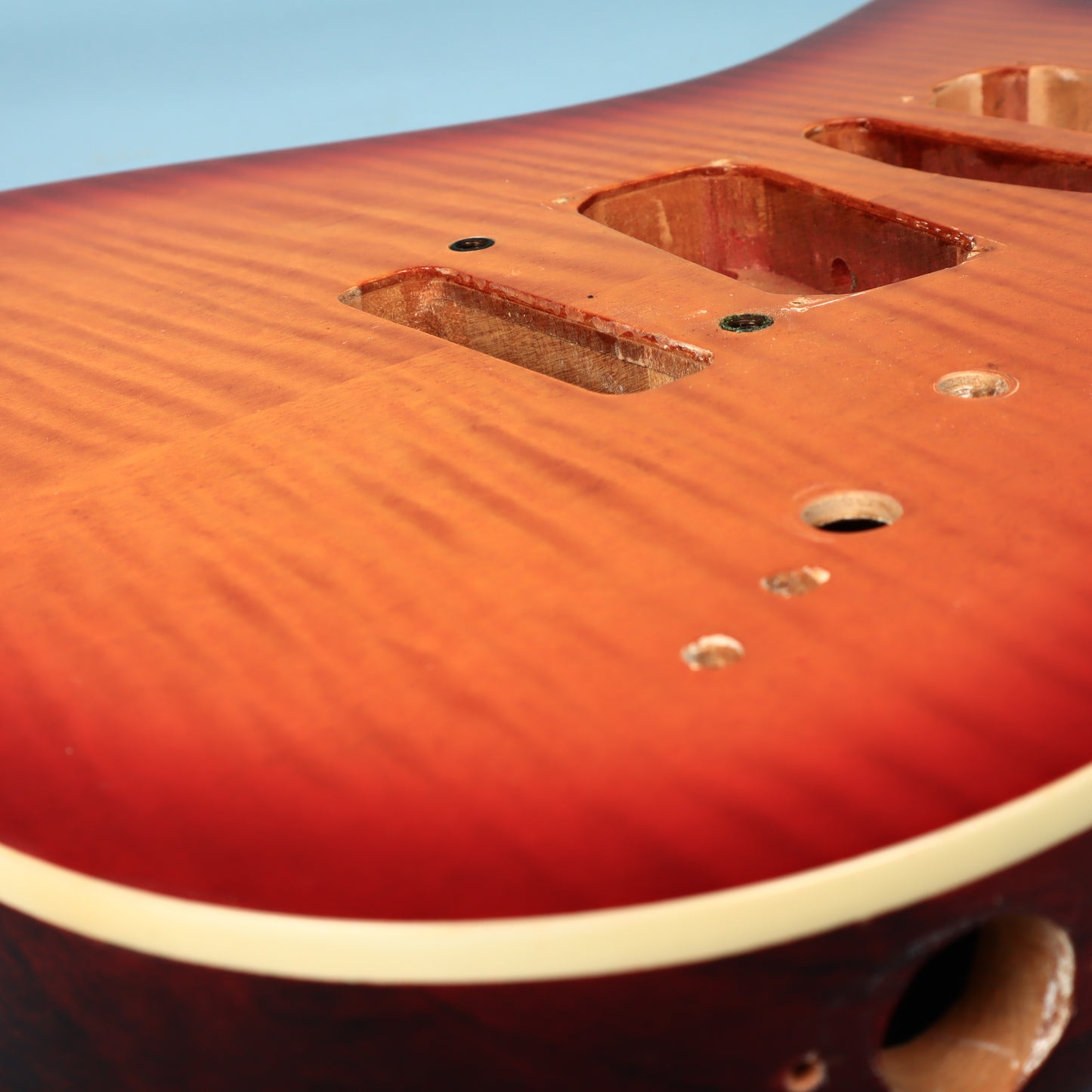 1987 RARE Kramer Pacer Vintage 1980's Flamed Top DC-3 Body