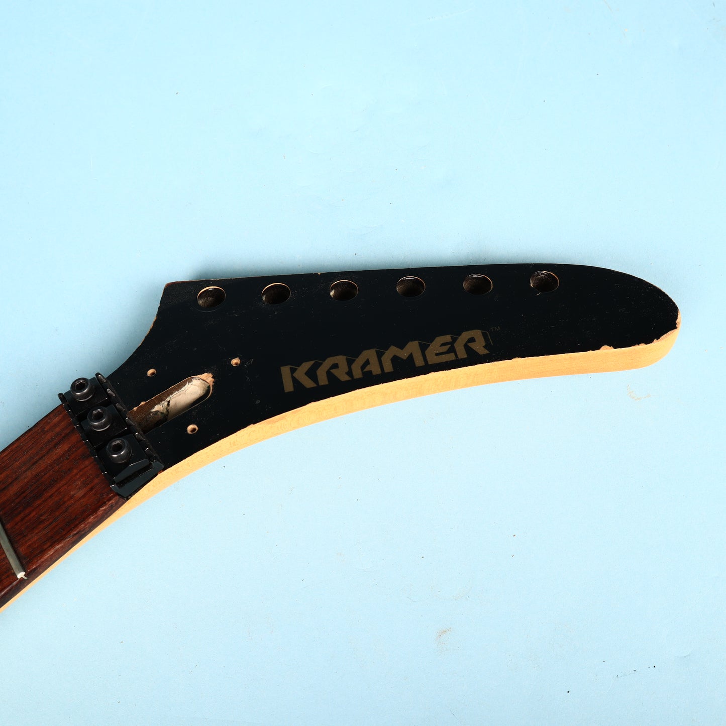 1985 Kramer USA Baretta Banana Maple Guitar Neck Floyd