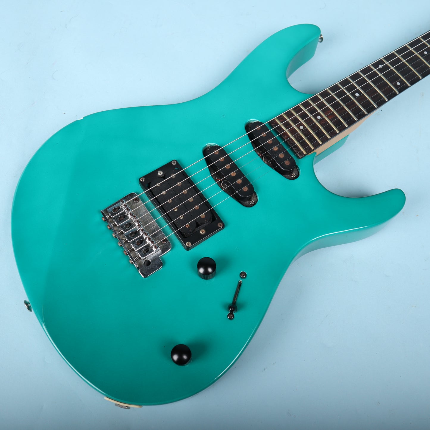 1988 RG-140 Ibanez Aquamarine AQ Korea Electric Guitar