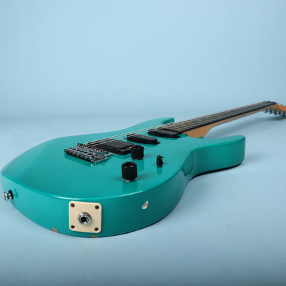 1988 RG-140 Ibanez Aquamarine AQ Korea Electric Guitar