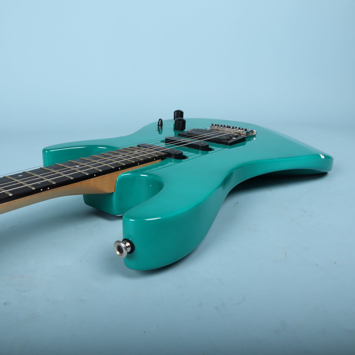 1988 RG-140 Ibanez Aquamarine AQ Korea Electric Guitar