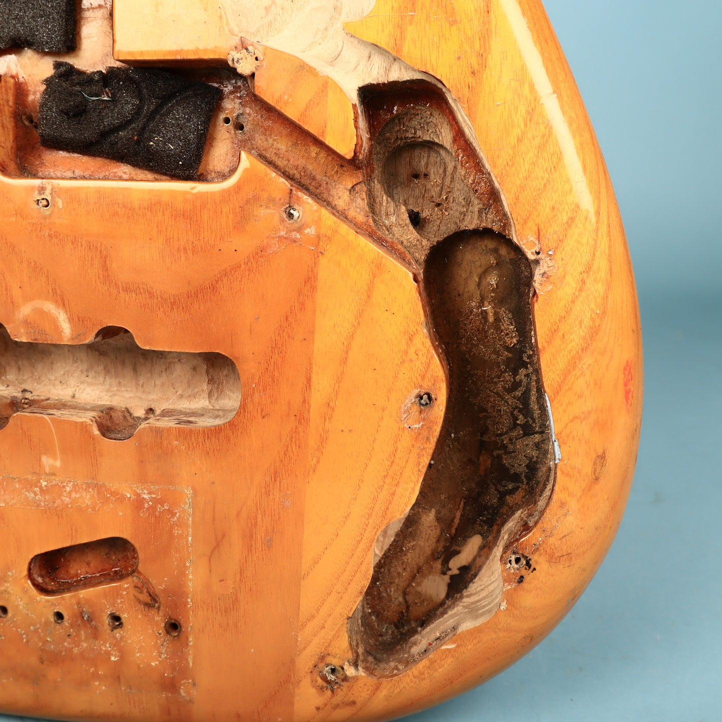 1978 Fender Precision Special P Bass Body Swamp Ash