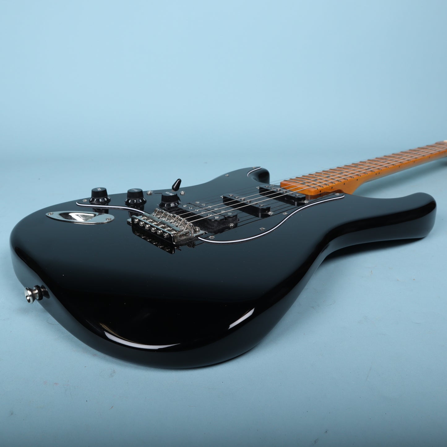 RARE Squier Classic Vibe '70s Stratocaster HSS Left-Handed Electric Guitar Black