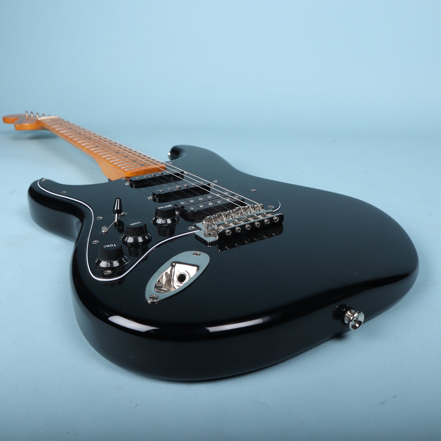 RARE Squier Classic Vibe '70s Stratocaster HSS Left-Handed Electric Guitar Black