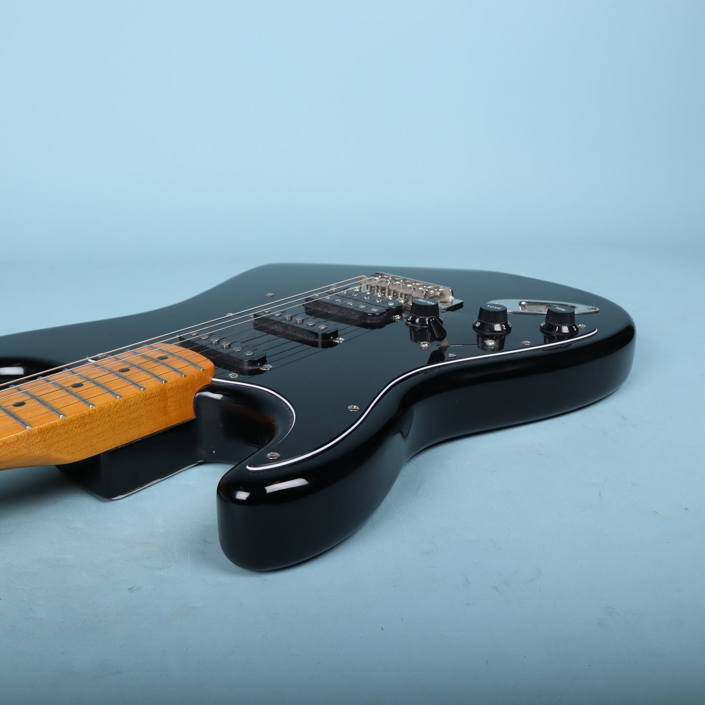 RARE Squier Classic Vibe '70s Stratocaster HSS Left-Handed Electric Guitar Black