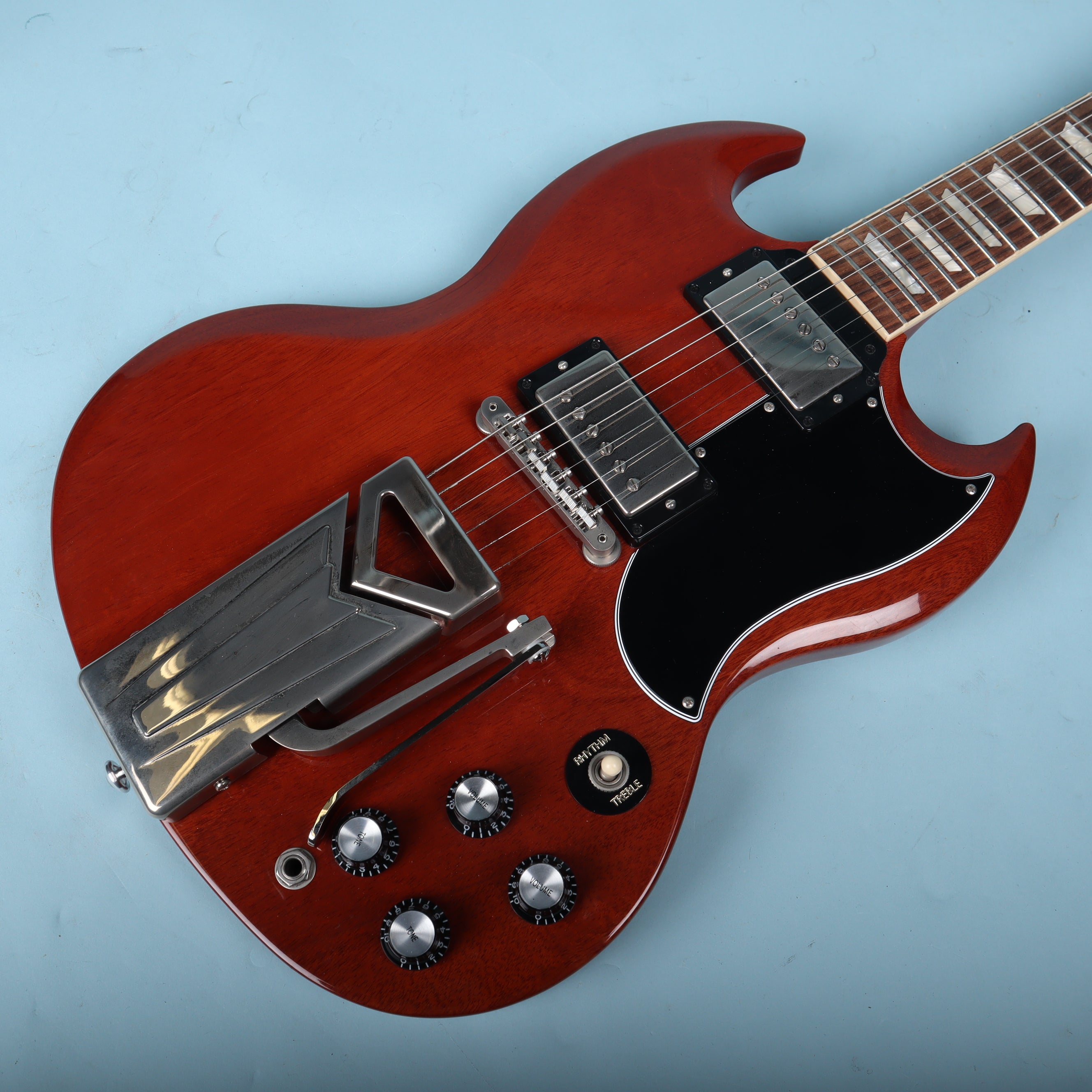 2020 Gibson SG Standard '61 Sideways Vibrola Vintage Cherry