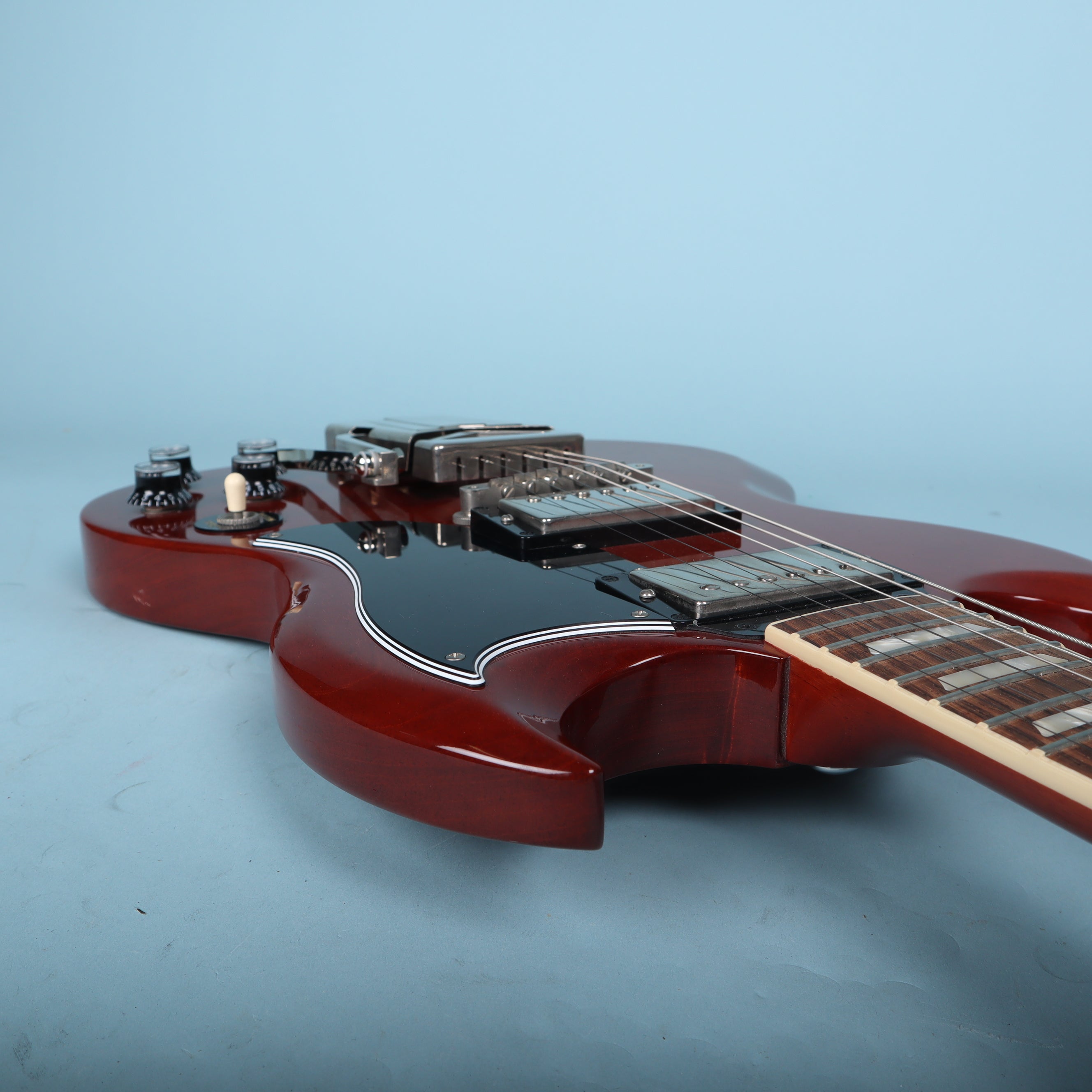 2020 Gibson SG Standard '61 Sideways Vibrola Vintage Cherry