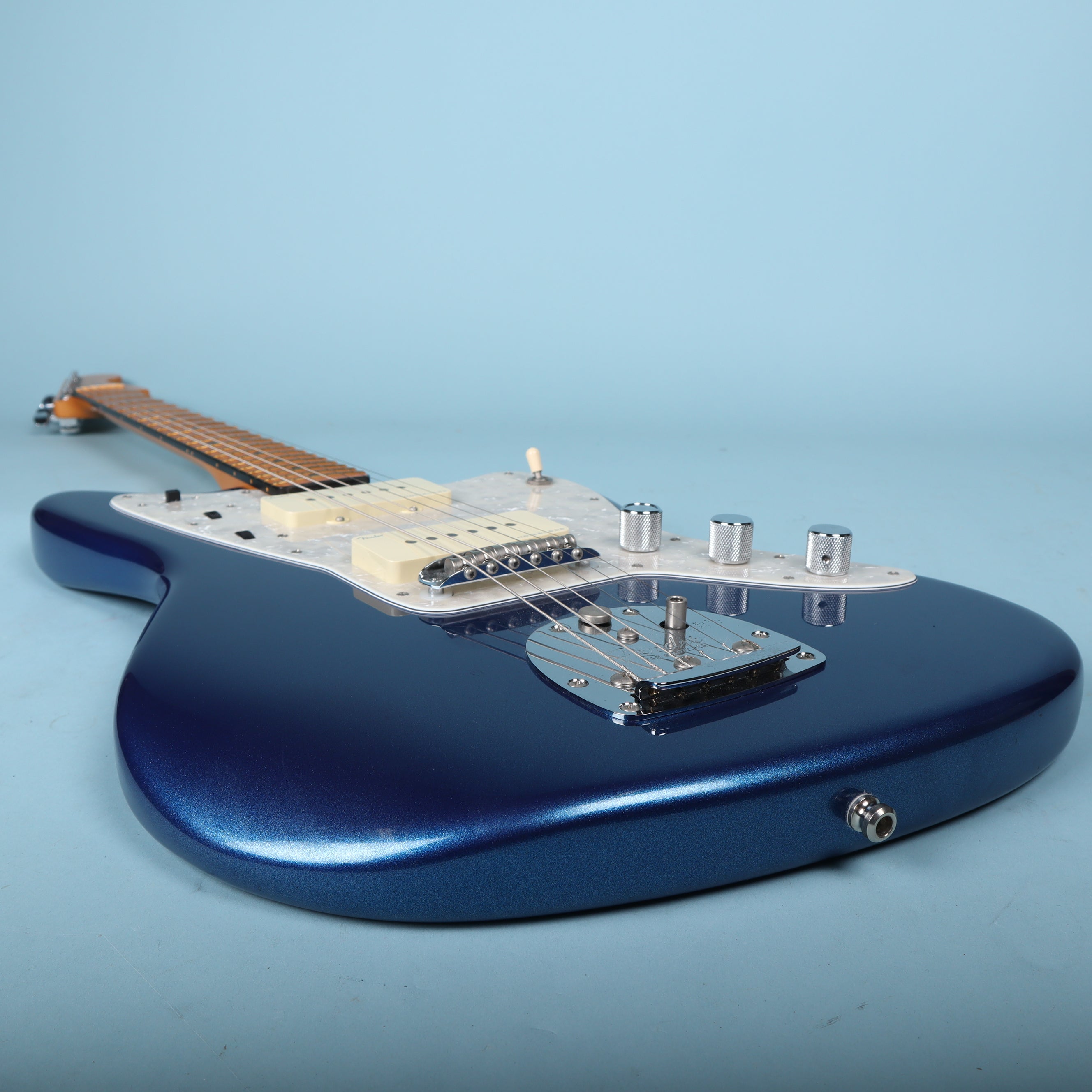 2023 Fender American Ultra Jazzmaster Cobra Blue w/ Maple