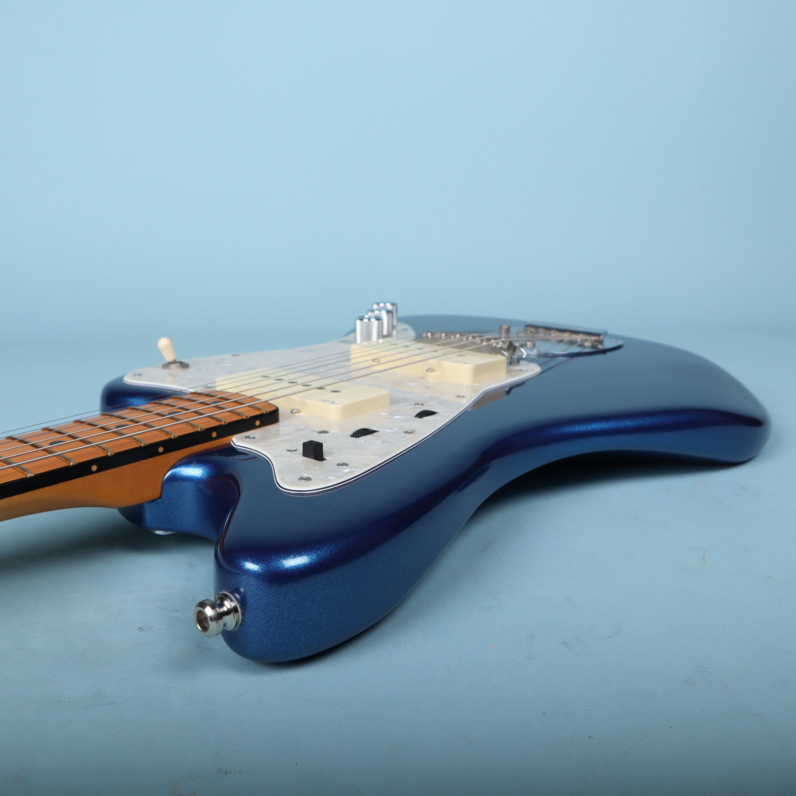 2023 Fender American Ultra Jazzmaster Cobra Blue w/ Maple