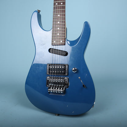 1990 Charvel Fusion Deluxe Toothpaste Logo Pearl Blue Electric Guitar