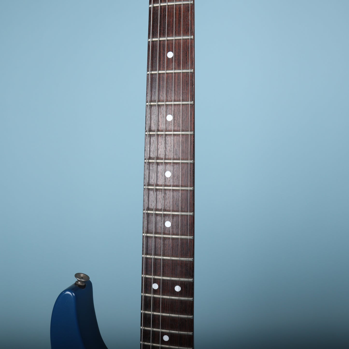 1990 Charvel Fusion Deluxe Toothpaste Logo Pearl Blue Electric Guitar