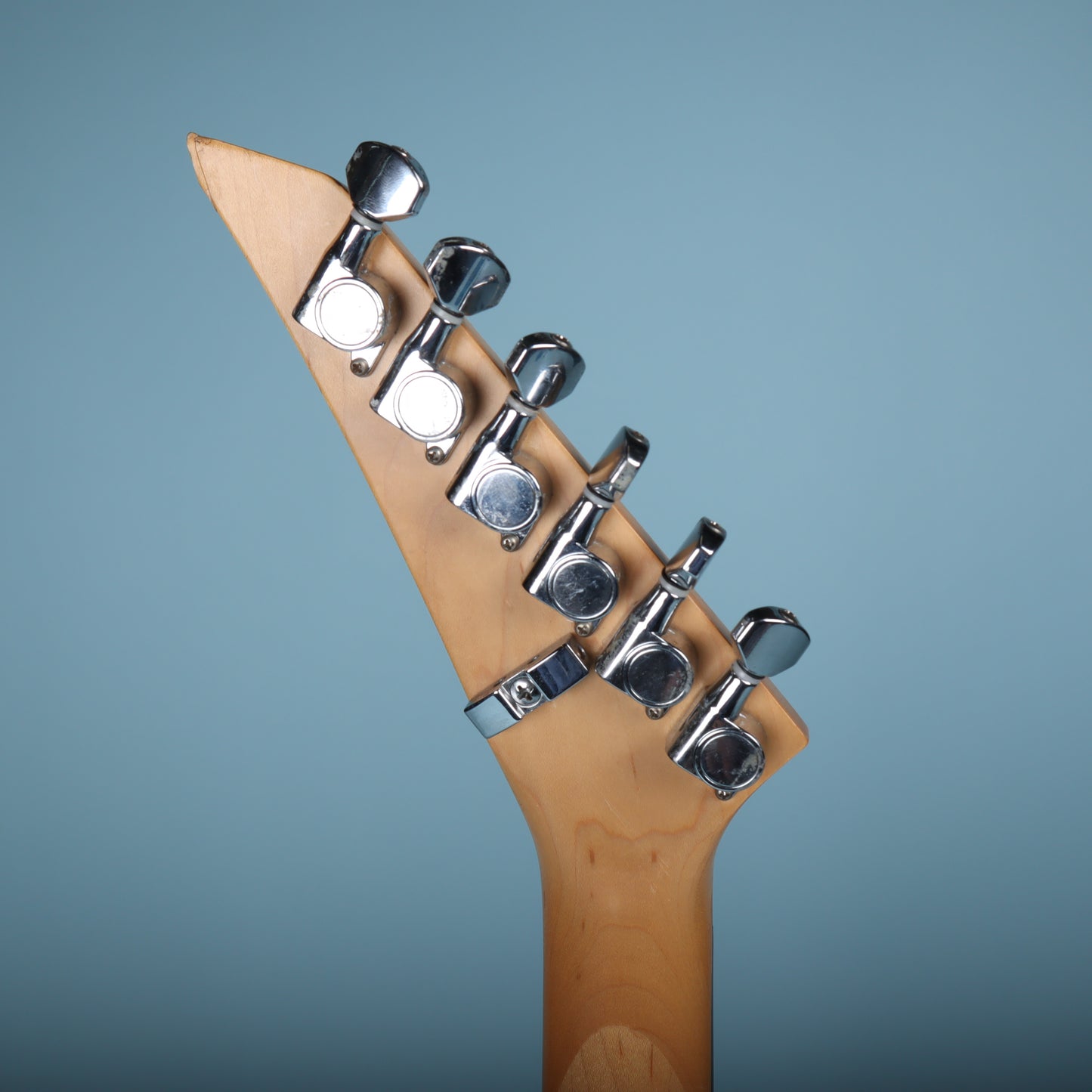 1990 Charvel Fusion Deluxe Toothpaste Logo Pearl Blue Electric Guitar