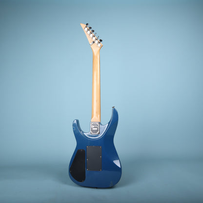 1990 Charvel Fusion Deluxe Toothpaste Logo Pearl Blue Electric Guitar