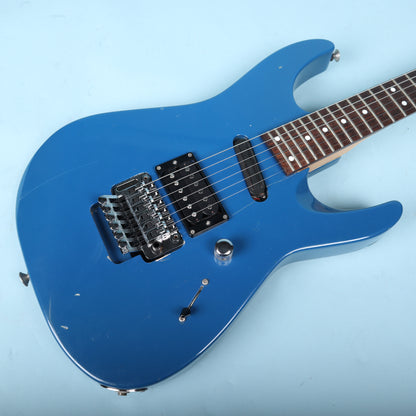 1990 Charvel Fusion Deluxe Toothpaste Logo Pearl Blue Electric Guitar