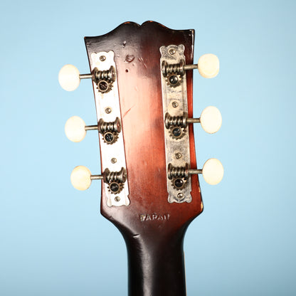 '60s Decca Teisco Hollowbody Sunburst 3 Pickup DMI 502 Electric Guitar