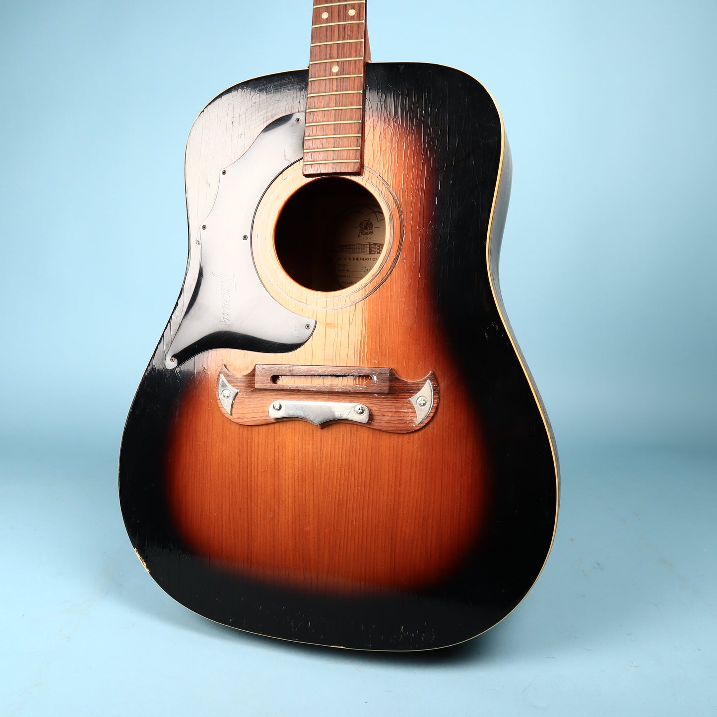 Vintage Framus Texan Sunburst Luthier Special UFix Repair