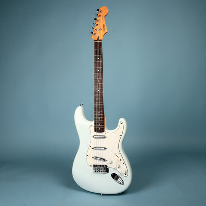 Squier Vintage Modified Surf Stratocaster Sonic Blue Rosewood Guitar Lipstick