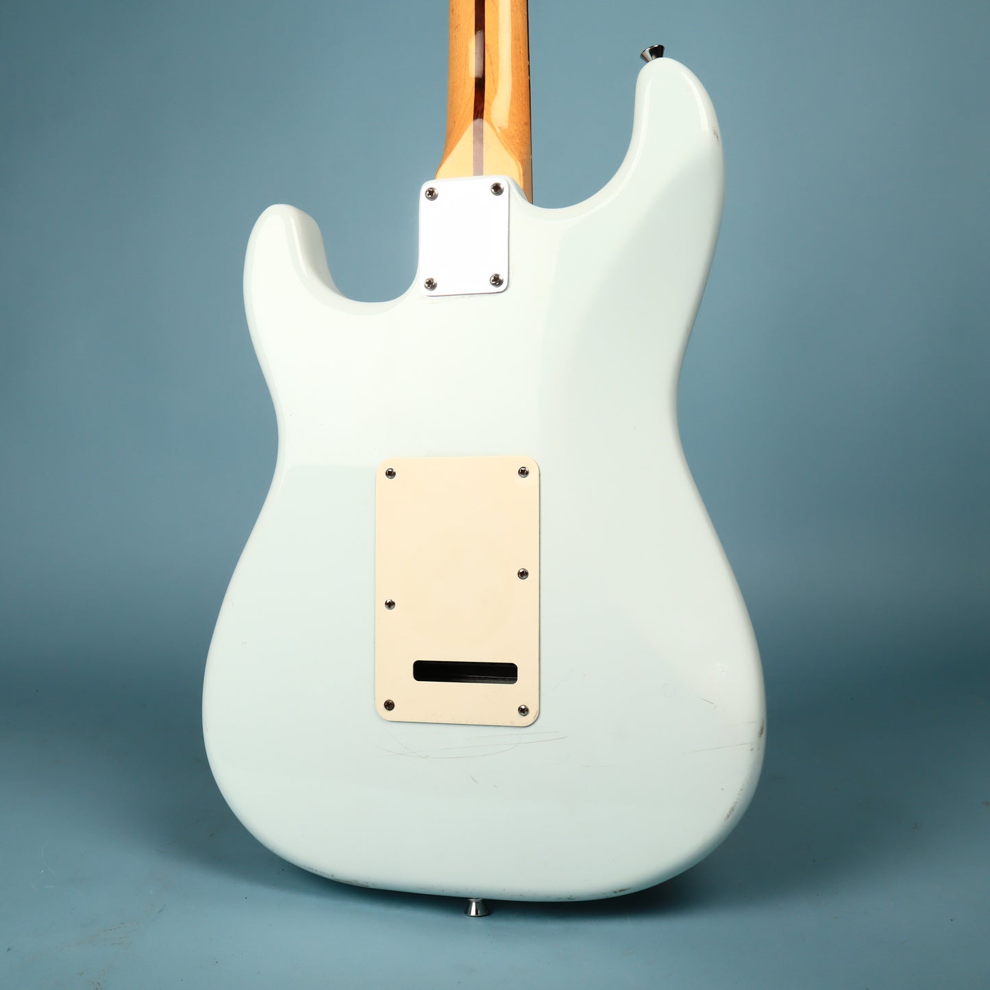 Squier Vintage Modified Surf Stratocaster Sonic Blue Rosewood Guitar Lipstick