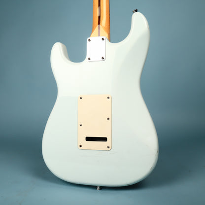 Squier Vintage Modified Surf Stratocaster Sonic Blue Rosewood Guitar Lipstick