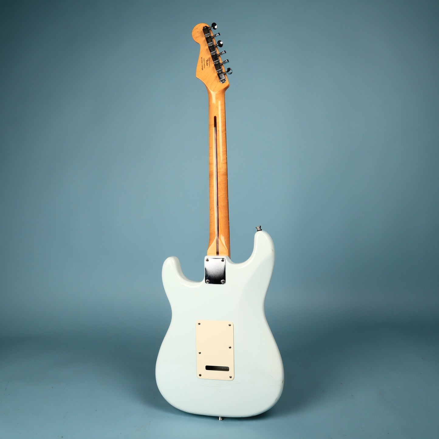 Squier Vintage Modified Surf Stratocaster Sonic Blue Rosewood Guitar Lipstick