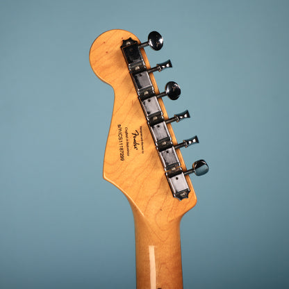 Squier Vintage Modified Surf Stratocaster Sonic Blue Rosewood Guitar Lipstick