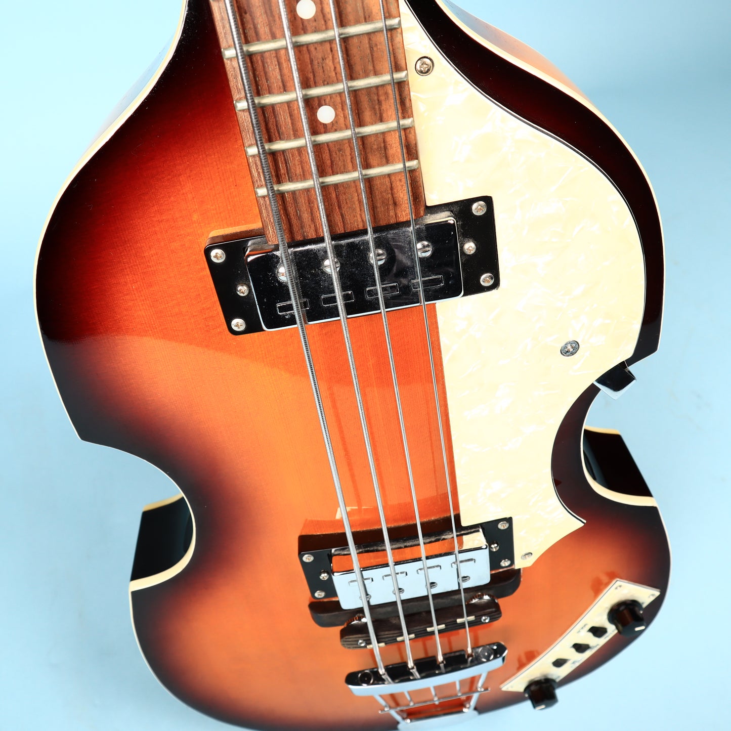 Hofner Ignition Series Short Scale Violin Bass Beatles Guitar Sunburst