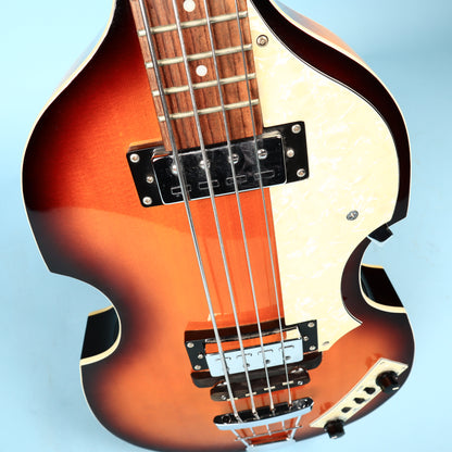 Hofner Ignition Series Short Scale Violin Bass Beatles Guitar Sunburst