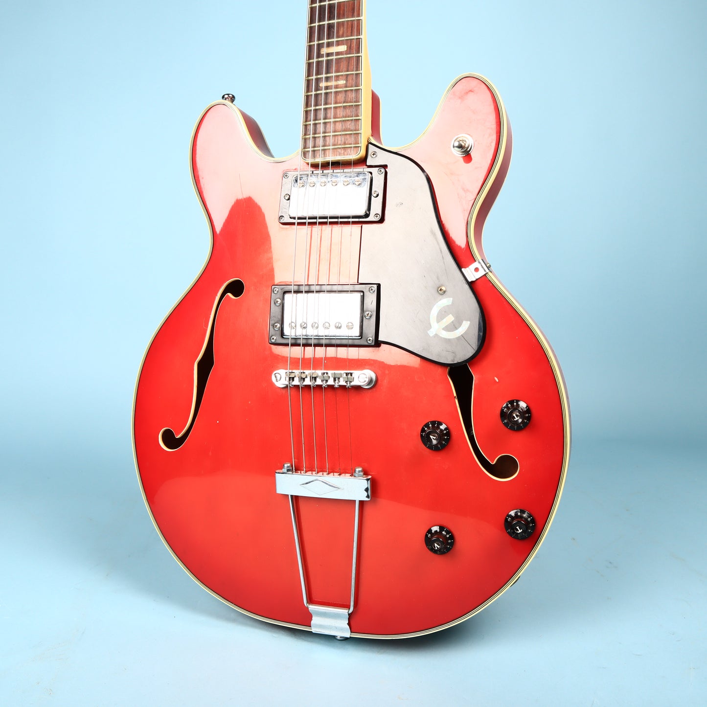Epiphone EA-250 1970s Made In Japan Red Hollow Body Riviera