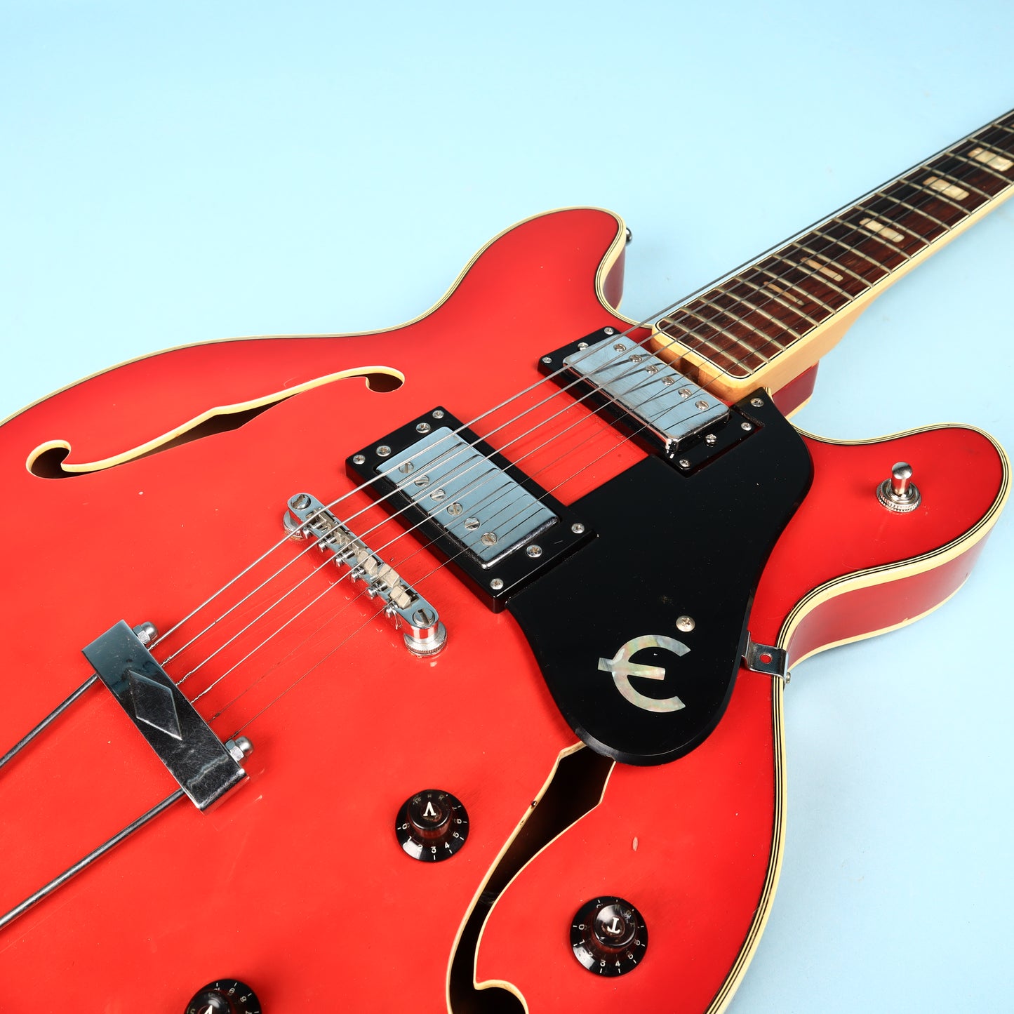Epiphone EA-250 1970s Made In Japan Red Hollow Body Riviera