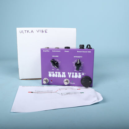 Sweet Sound Ultra Vibe II Purple w/ Original Box Uni-Vibe
