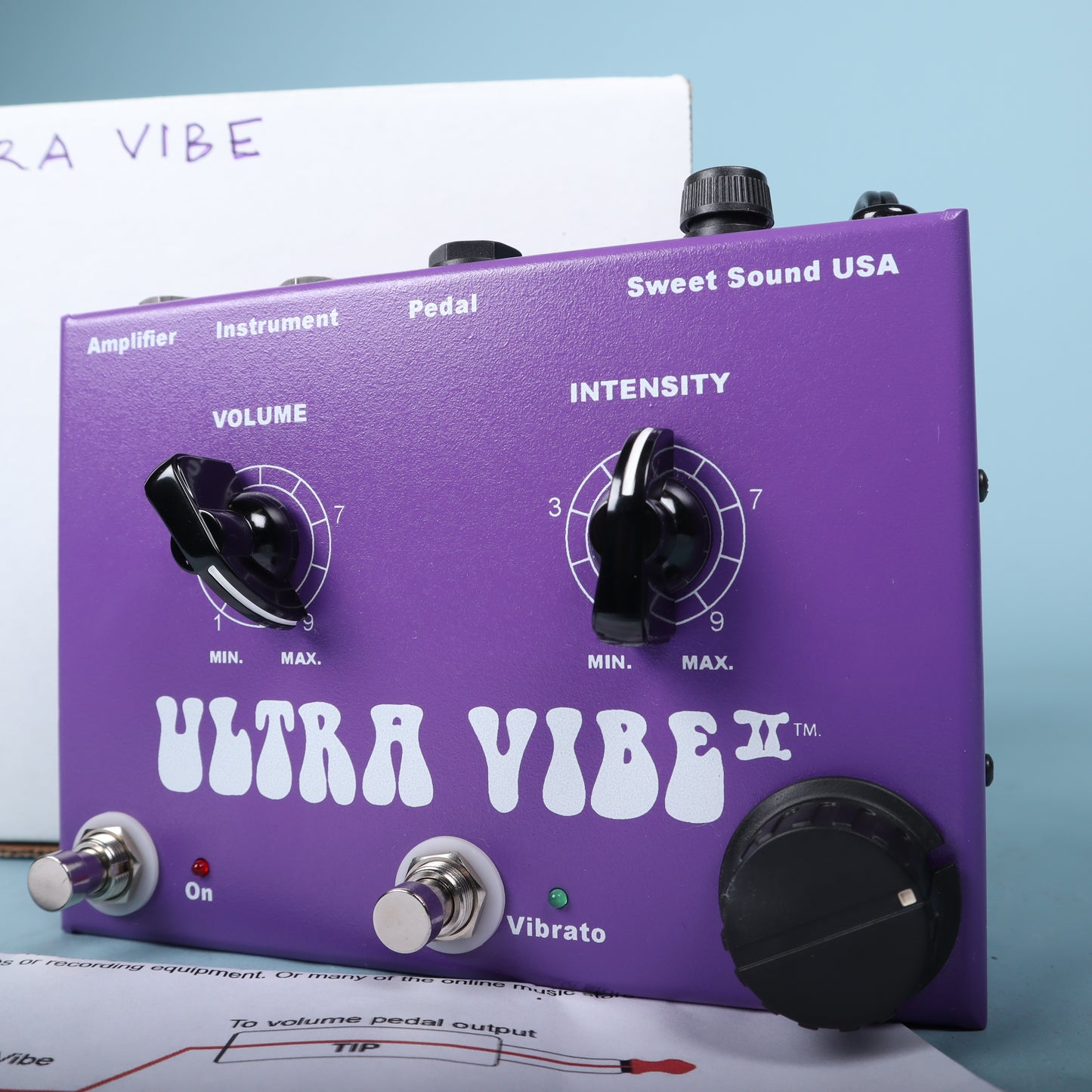 Sweet Sound Ultra Vibe II Purple w/ Original Box Uni-Vibe
