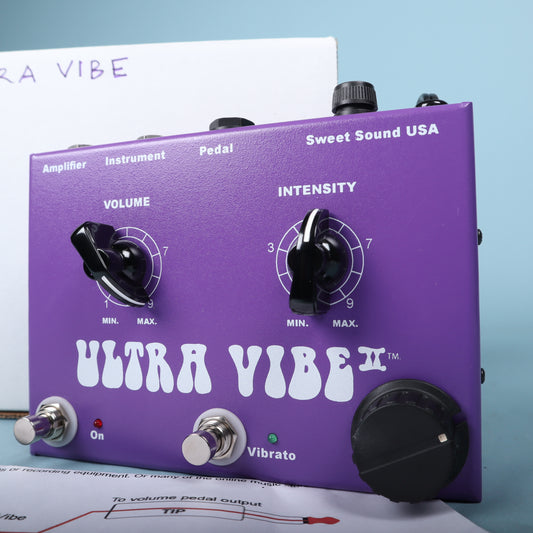 Sweet Sound Ultra Vibe II Purple w/ Original Box Uni-Vibe